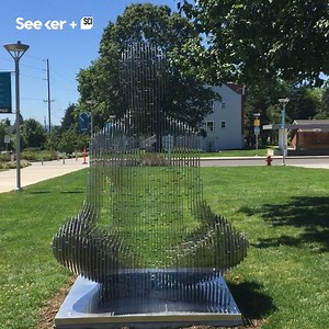 2.3M views · 10K reactions | These disappearing sculptures were inspired by quantum physics. | Seeker by The Verge | Facebook