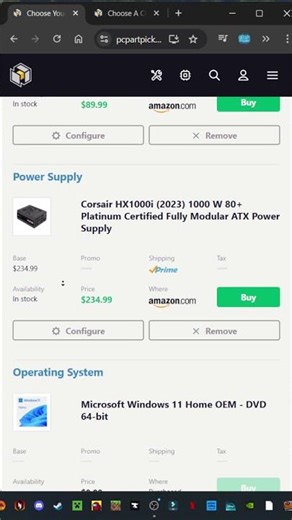 Max's PC Part Picker List | #gaming #pc #soexpensive