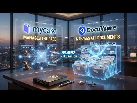 Automate Any Case Management System with DocuWare (MyCase Example)