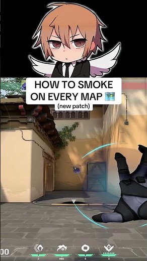 HOW TO SMOKE ON ALL MAPS (PART 1) #valorant