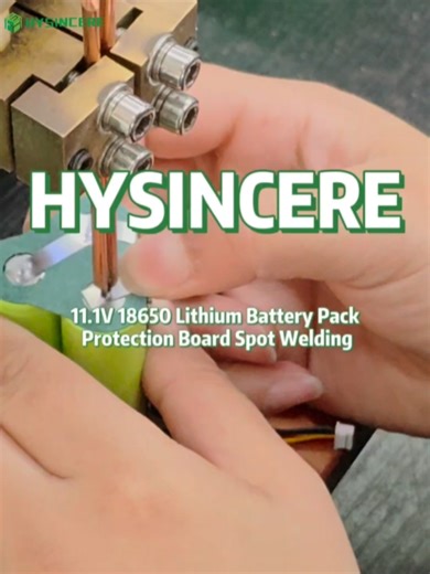 11.1V 18650 lithium battery pack protection board spot welding #Cylindricallithiumbattery #Lithiumbatteryprotectionboardspotwelding #Lithiumbatterymanufacturer #HYSINCERE