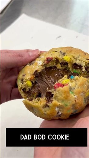 POV: biting into a stuffed cookie