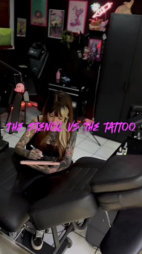 Stencil vs Tattoo 🔥 From vision to skin 🔥every line powered by Electrum Ink ⚡️ Smooth flow. Bold color. Legendary results. @abracassdabra 🎯 TAG your favorite tattoo artist and show your Electrum setup 👇 #ElectrumInk #TattooArtists #TattooSupplies #TattooVideo #TattooArt Stencil vs Tatuaje 🔥 De la visión a la piel 🔥cada línea impulsada por Electrum Ink ⚡️ Flujo suave. Color intenso. Resultados legendarios. 🎯 Etiqueta a tu tatuador favorito y muestra tu setup con Electrum 👇