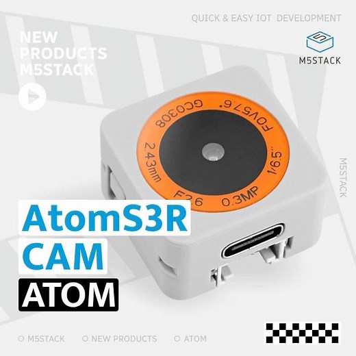 New Arrivals: AtomS3R Cam