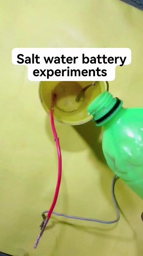 Salt water producing electricity? #diy #handmade | Diy Explorer