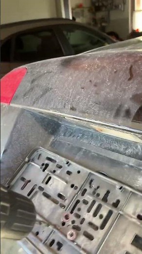 Kennzeichen Beleuchtung neu montiert - die Fehlermeldung ist weg - diy - Schrauben ausbohren!