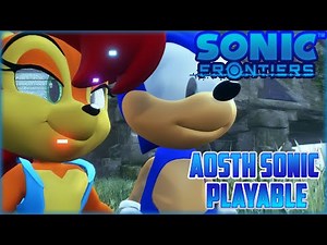 Sonic Frontiers - Adventures of Sonic The Hedgehog Frontiers Mod