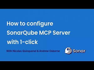 How to set up SonarQube MCP Server in Cursor (1-Click install)