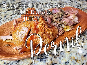 PERNIL ASADO/ ROASTED PORK PREPARA EL PERNIL AL ESTILO SABOR WITH LOVE! SUPER JUGOSITO, TIERNECITO Y CON EL CUERITO BIEN TOSTAO' PREPARE THIS PORK SABOR WITH LOVE STYLE! SUPER JUICY, TENDER AND WITH CRUNCHY SKIN! #pernilasado #pernilboricua #PernilAlHorno #pernil #pork #puertoricanpork | SABOR with Love