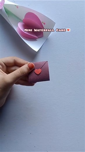 Mini Waterfall Card 💌