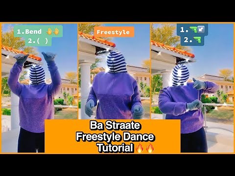 Ba Straata Dance Tutorial | Amapiano tiktok Challenge | Easy Steps