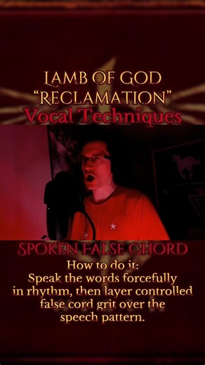 How Randy Summons the Apocalypse on ‘Reclamation’ - Part 4 of 6🔥⚔️🌑#lambofgod #metalvocals #shorts