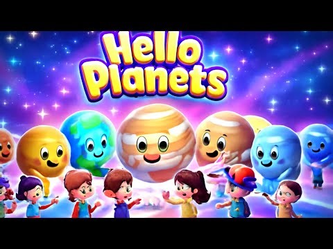 Hello Planets! A Fun Solar System Song for Children