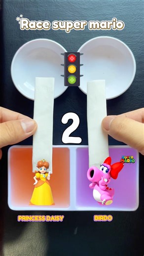 Super Mario ⭐️ Color Mixing (part 3) #satisfying #colors #colormixing #games #mario#supermario