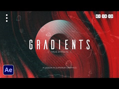 The Best Gradient Effects for Motion Graphics | After Effects Tutorial