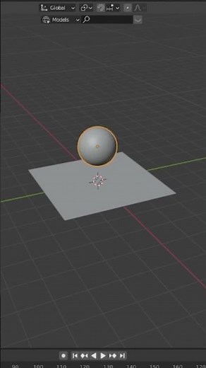 "Blender 3D Bouncing Ball Simulation Tutorial | Master Physics Animation with Blender! ⚽🔄"