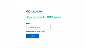 Have you subscribed to our newsletter yet? Read news and insights from our experts on international development issues and approaches. bit.ly/3JnfSJu | IDRC / CRDI