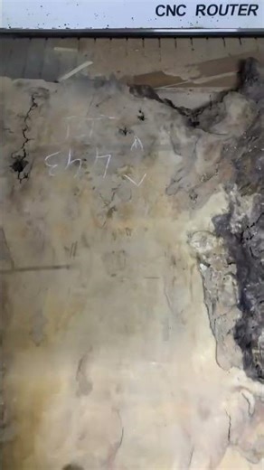 Large slab cnc roughing