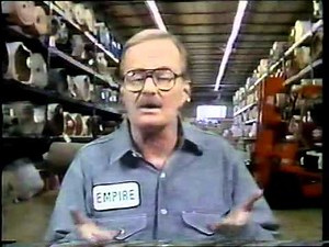 Empire Carpet Commercial - Retro (1987) - When are you going to do something about your old carpet?