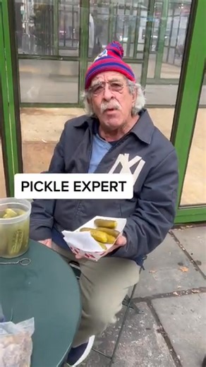 SUPER EXPENSIVE PICKLE TASTE TEST!!! #pickles #funny #newyorkcity #comedy #newyork #food #shorts | Oldjewishmenofnewyork Fam