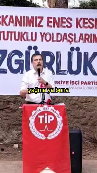 Erkan Baş. #erkanbaş #türkiyeişçipartisi #gündem #türkiye