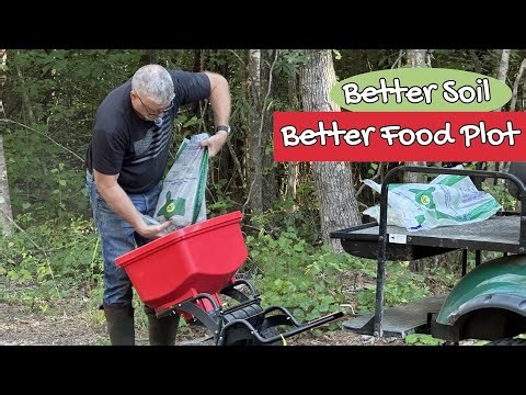 Liming the Food Plot - On Our Way From Heavy Red Clay to Healthy Soil