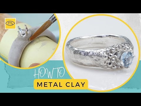How To Metal Clay: DIY Silber Ring Tutorial
