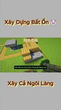 Building Instability 🤡 (Episode 2): How to build a village in a 12x12 area. #shorts #minecraft