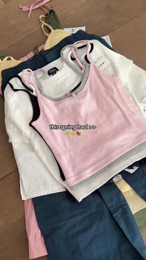 all set for spring 🌱🫶 #pacsun