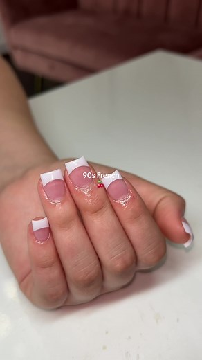 90s French Nails Inspiration: Stylish Nail Art Ideas