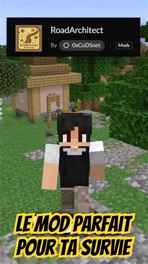 J’ai trouvé le mod parfait pour ta prochaine aventure Minecraft ⛏️#minecraft #gaming #ytshorts #yts