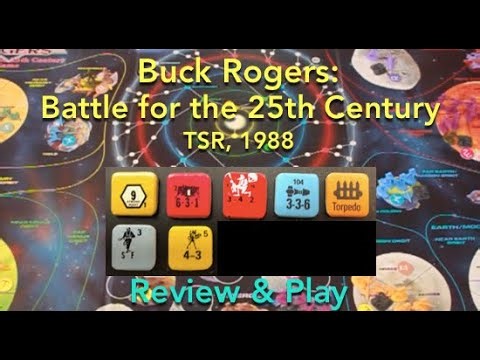 Buck Rogers: Battle for the 25th Century (TSR) Review & How to Play