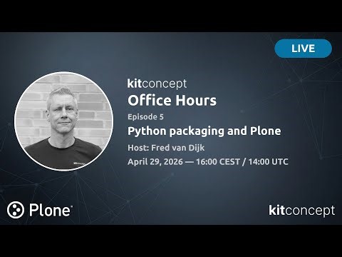 Office Hours — Episode 5: Python packaging and Plone