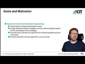 Lecture "Channel Coding: Graph-based Codes", Chapter 0, Vid. 2, "Goals and Motivation"
