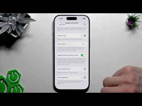 How to Disable PWM Flicker on iPhone | Display Pulse Smoothing