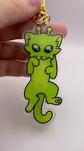 Fox & Wolf Acrylic Keychain: Furry Ita Bag Charm - Etsy