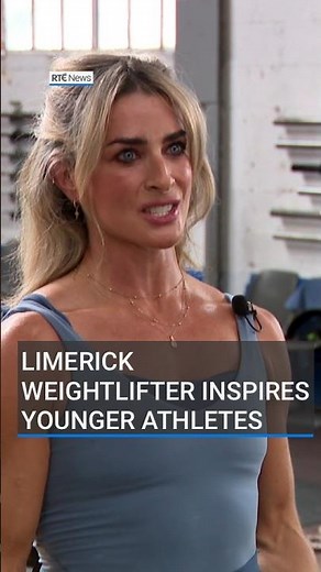 Limerick weightlifter inspires younger athletes | #rtenews