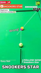 Poolbilliards basic tips🎱😱| Beginners common mistake's solved✔️✔️ #reelschallenge #billiardschallenge #billiards #poolbilliards #8BallPool #snooker #tipsandtricks #tips #trickshots #tricks #trickshot #guide #Method #hack #foryourpage | Snookers Star