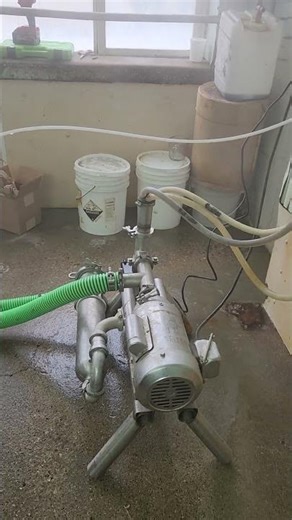 Washing 154 calf bottles at one time