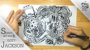 15K views · 2.6K reactions | แจ็คสันกับขวดน้ำอัดลม #got7fanart #estcola #แอดชินจัง youtube.com/watch?v=KbCeF0Px1I4 | GOT7 Fanart | Facebook