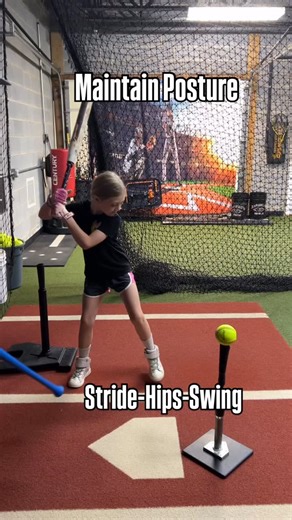 1.4K views · 486 reactions | Walking slowing through the stride - hips-swing drill to understand maintaining posture through the swing!! #softball #baseball #hitting #youth #development | The Ultimate Swing | Facebook