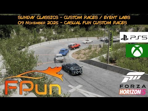 FH5 Live Streamed Event Lab's FPUN "SSC Race Picks" - Forza Horizon 5