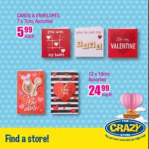 76 reactions | Put pen to paper and drop the L-bomb with a heartfelt card this Valentine's Day! Visit The Crazy Store for these and more. ✉️ ❤️ https://bit.ly/3Absmhm | The Crazy Store | Facebook