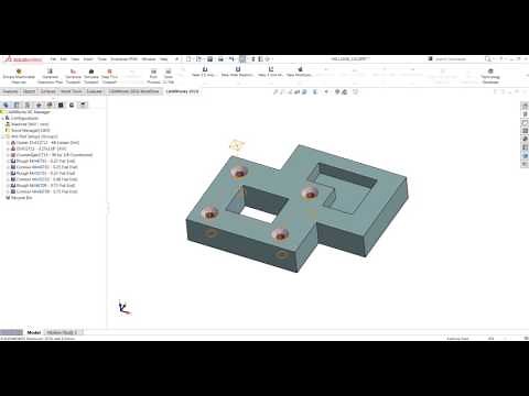 CAMWorks ToolCribs and AFR Tool Selection