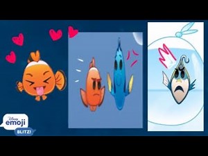 Finding Nemo React to Disney Emoji Blitz || As Told By Emoji