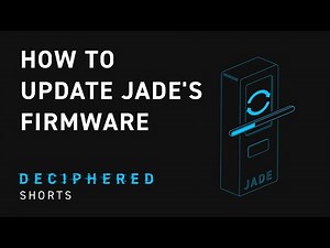 How To Update the Blockstream Jade’s Firmware