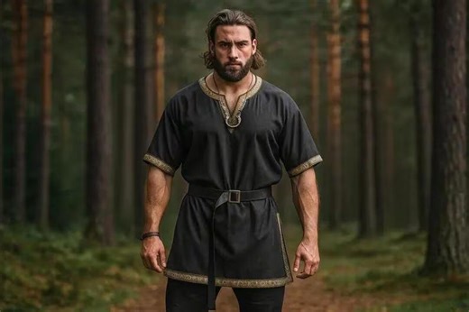 Medieval Warrior Men's Tunic, Viking Renaissance Fair Fantasy Shirt, Vintage Larp Historical Tunic, Knight Pirate Festival Cosplay Costume - Etsy