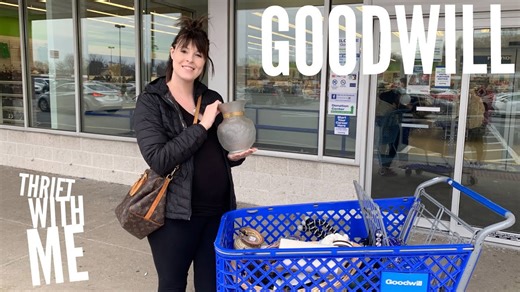 Filled my Goodwill cart at the last minute | Thrift with me for eBay | Reselling