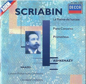 Scriabin - Ashkenazy, Maazel, London Philharmonic Orchestra, Cleveland Orchestra - Le Poème De L'extase / Piano Concerto / Prometheus