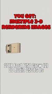 2018 Ford F150 Crew 2 DD Audio 2508G 8s Subwoofer Box Plans #caraudio #diy